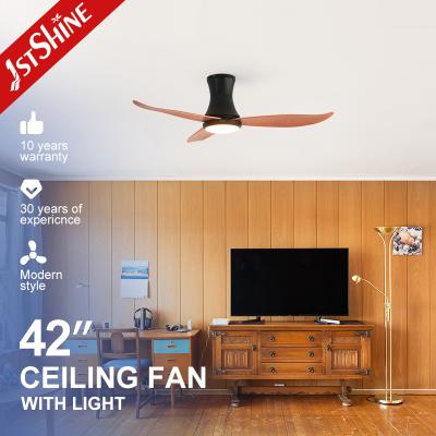China OEM ventilador de techo de perfil bajo con luz y control remoto 1stshine LED Smart Control en venta