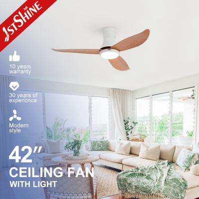 China Smart Home High Speed ABS Ceiling Fan with 6 Speed Choice Remote Control Color LED for sale