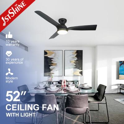 China 5 Speed Remote Control Decorative Ceiling Fan , Mdf Blades Black Plastic Ceiling Fan for sale