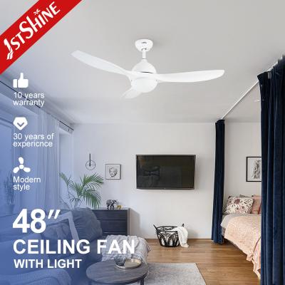 China Modern AC Motor Decorative Ceiling Fans with Lights 2- and AC/DC Pure Copper Motor for sale