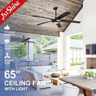 China Indoor Ceiling Fan with Light and 6 Speed DC Motor Metal Body Material Support Dimmer for sale