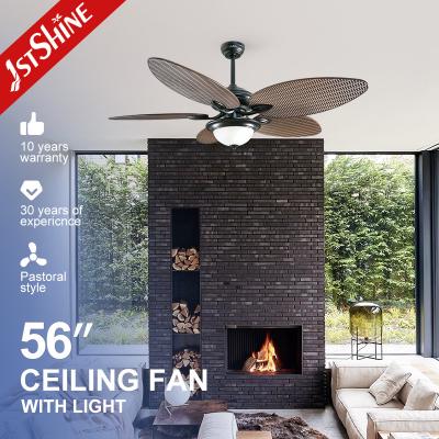 China Decorative 5 Blades 56 Inch Classic Ceiling Fans With Remote Control for sale