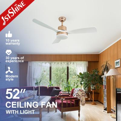 China Support Dimmer 52 Inch LED Ceiling Fan with ABS Blades and Fancy Color Design for sale