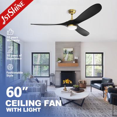 Chine Ventilateur de plafond LED à 60 pouces avec style nordique et éclairage à faible intensité dans un design moderne à vendre