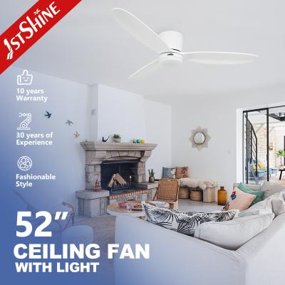 China ETL Certified 1stshine Ceiling Fan Flush Mounted or Ceiling Type with LED Light and 2- for sale