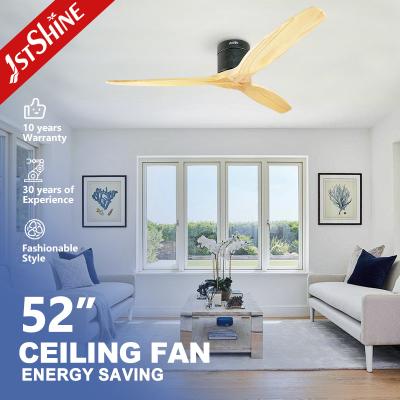 China Flush Mount Decorative Ceiling Fan With DC Motor Inverter 5 Speed for sale