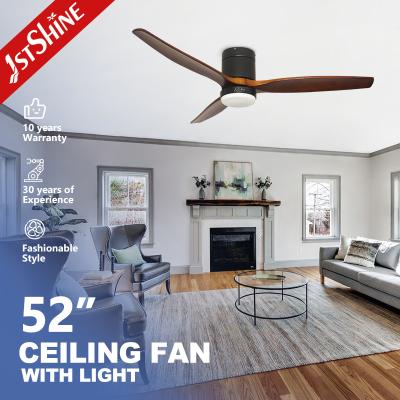 China Contemporary Design Style LED Ceiling Fan with Smart Remote Control and Energy- Motor for sale