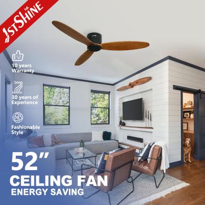 China 5-Speed DC Motor Remote Control Ceiling Fan Class A Energy Efficiency Rating for Home for sale