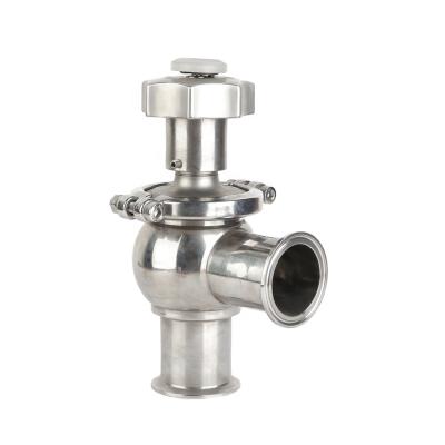 China Sanitary SS304 SS316L General Angle Globe Valve&sanitary Angle Stop Globe Valve for sale