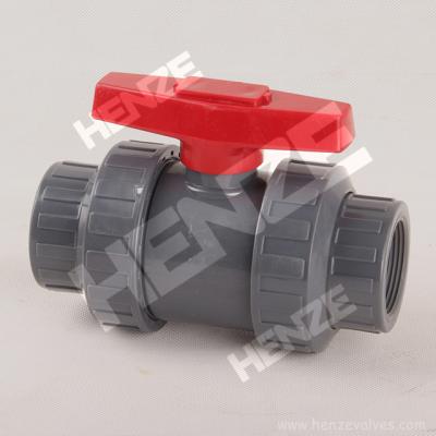 China General Plastic UPVC,CPVC,PPH,PVDF,FRPP Threaded Plastic Float Ball Valve for sale