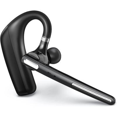 China Workable single ear bluetooth headset wireless earphone with dual MIC for business talking time 100h for sale