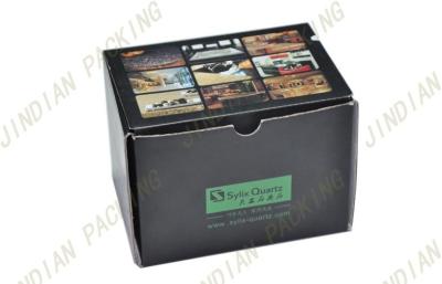 China 4c Printed Recycled Foldable Paper Corrugated Carton Box For Gift Packing for sale