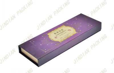 China Book Shape Cardboard Cosmetic Boxes for sale