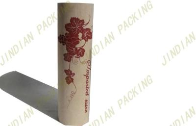 China Cylinder Paperboard Wine Packaging Boxes , Printed Cardboard Wine Gift Boxes for sale