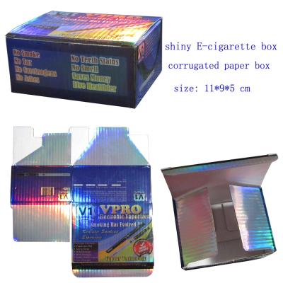 China Corrugated Cardboard Packaging Boxes , Shiny E-Cigarette Packaging Box for sale