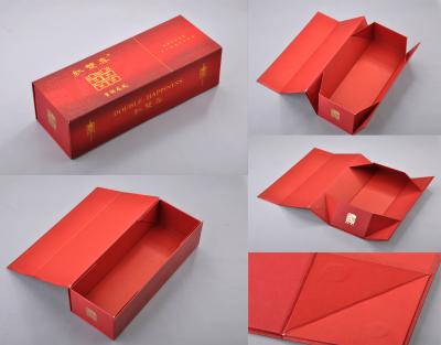 China Red Matt Lamination Cardboard Packaging Boxes , Foldable Gift Boxes For Cigarrette for sale