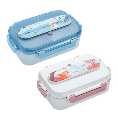 China High Quality Portable Eco Friendly Children Heatable Bento Lunch Box Stainless Steel Cartoon Good Performance for sale