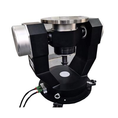 China Customized High Accurcy Of Angle Gauge Up To Testing Turntable Plus Gyrcompass Turntable Dual Axis for sale