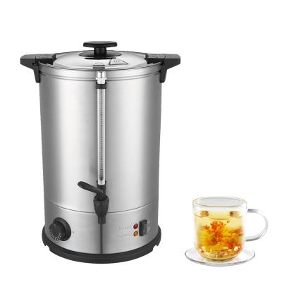 China Continue Factory Supplier Kitchen Appliances Hot Drinking Kettle Thicken 304 Stainless Steel Commercial Electric Water Tank Boiler Urn for sale