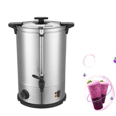 China Continue Hot Large Capacity Water Heater Electric Instant Hot Water Boiler Keep Warm With Dispenser Tap 304 Stainless Steel Kettle for sale