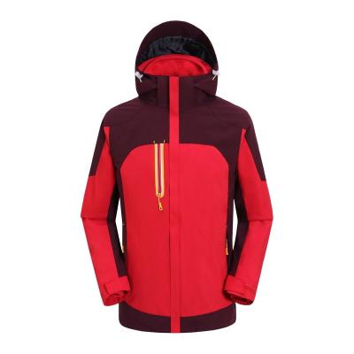 China Outdoor sports breathable professional loose heat design water proof jackets unisex quilting men rain coat for winter for sale