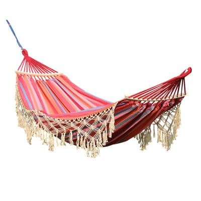 China Outdoor hammock adult leisure beach direct selling manufacturer race hammock for sale