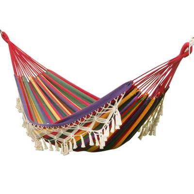 China Adult Exotic Multicolor Leisure Beach Hammock Outdoor Hammock Wholesale for sale