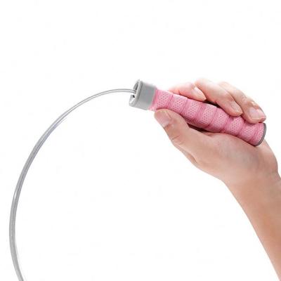 China New Calculation Fast Speed ​​Weight Fitness Rope Steel Weighted Jump Rope PVC Jump Rope for sale