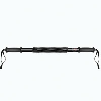 China Durable Heavy Duty 20/30/40/50/60KG Loop Spring Bar Arm Chest Expander and Upper Body Workout and Power Tornado Exercise Bar for sale