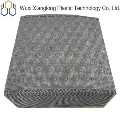 China 850X1000mm Cooling Tower Infill Air Cooling PVC Filler 0.32mm-0.6mm for sale