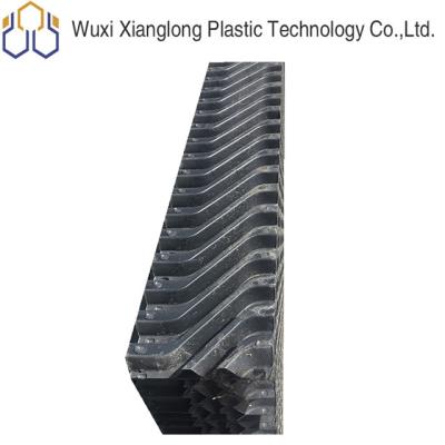 China Black Honeycomb Cellular PVC Drift Eliminator Cooling Tower Components for sale