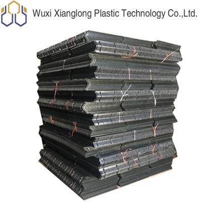 China PVC Water Mist Eliminator 140-145mm Cooling Tower Drift Eliminator for sale