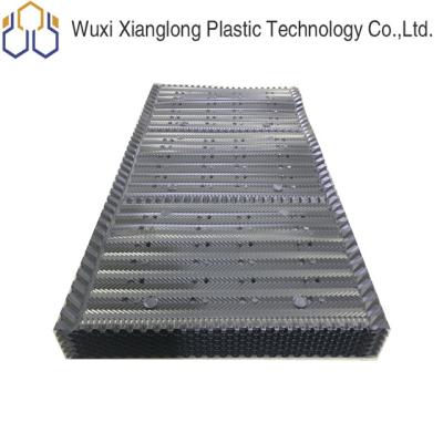 China 1250X2400mm Water Cooling Tower Infill Hanging Type PVC Sheet 16mm for sale