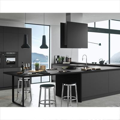 China European E1/E0 Health Standard New Model Modern Design Black Lacquer Sideboards for sale