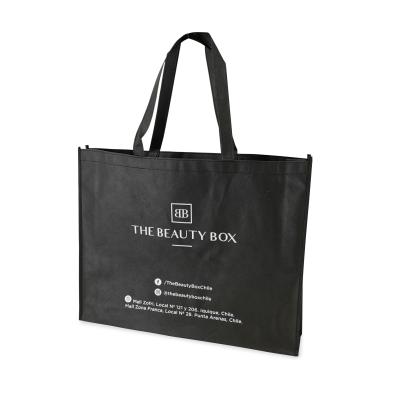 China Large Shopping Bag Wholesale Printing Recycled Eco-friendly Nonwoven Tote Bags Custom Logo Bags Shopping Promotional Nonwoven Tote Bags for sale