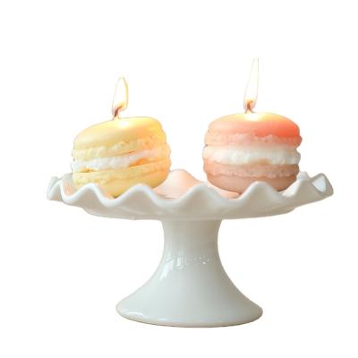 China New Design Birthdays Wedding Decoration Food Scented Candles Macaron Candles Wholesale for sale