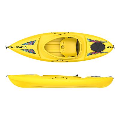 China Sit in Kayak Adult Single Plastic Sit-in Kayak with Great Performance for Rivers and Lakes for sale