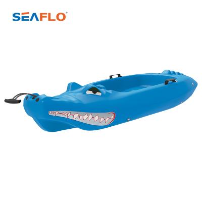 China Other Single Canoe Cheap Plastic Boat Sit On Kayak Children Kids Kayak for sale