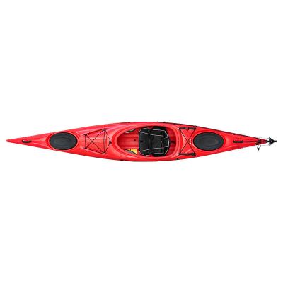 China Kayak Relaxing Plastic Fishing Boat With Seat For Watersport Kayaking for sale