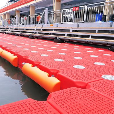 China Best Selling Single Wholesale HDPE Plastic Docking Kayak Float And Floating Deck Dock Block for sale