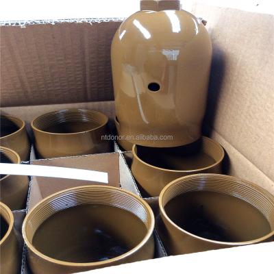 China on gas cylinder specialized supply kinds of gas cylinder caps with w80/w95 thread used on gas cylinder with different color for sale