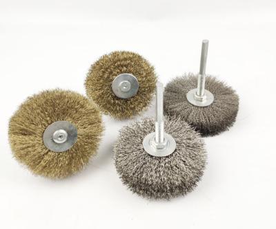 China High Quality Durable Polishing Tools Wood Polishing Stainless Steel Wire Brush Wheel Grinder Brush For Angle Grinder for sale