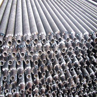 China Heater Parts Extruded Copper or Carbon Steel Fin Tube For Heat Exchanger Parts for sale