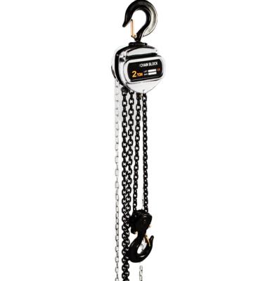 China Chain Block Lifting Hand Pulling Chain Block Manual Hand Chain Hoist for sale