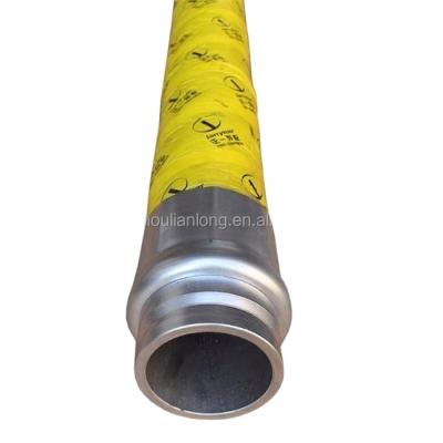 China Machinery Repair Shops 5 INCH Dn125 127 Industrial High Pressure Mud Concrete Pump Rubber Hose for sale