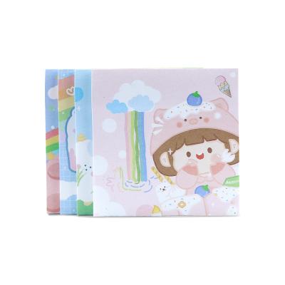 China Self Adhesive Custom Printing Memo Pad Cute Kawaii Sticky Note Pads for sale