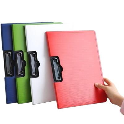 China Creative Trend Custom Folders Cut PP Foam Foldable Clip Folder Presentation Folder Office Business Document Clipboard for sale