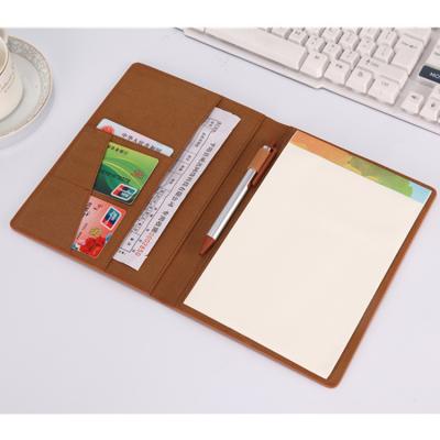 China Creative Business Trend A4 Manager Clip Notebook High End PU Meeting Folders Custom Logo for sale