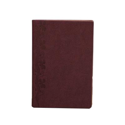 China Wholesale Hardcover Business Notebook Custom Simple Imitation Leather A5 Notepad Company Office Book for sale