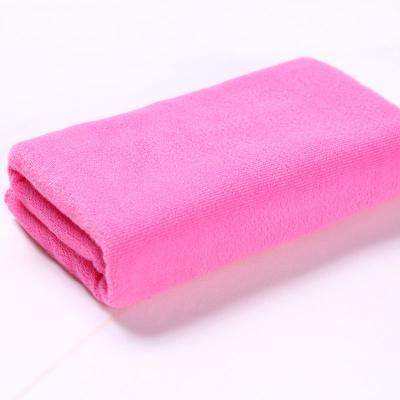 China Customized Hypoallergenic Soft Microfiber Towel Bath Towel Set Absorbent Face Towel Set for sale